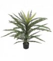 75cm Fire Retardant Plastic Boston Fern Plant with 49 Leaves