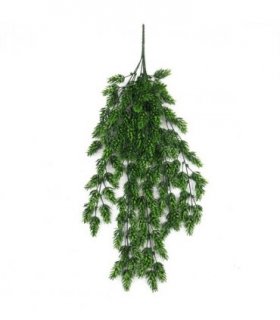 Hanging UV and Fire Resistant Artificial Clustered Fern Plant 128cm