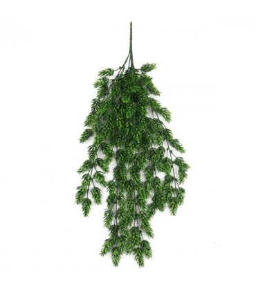 Hanging UV and Fire Resistant Artificial Clustered Fern Plant 128cm