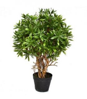 45cm Fire Retardant Mini Ficus Topiary Ball Plant