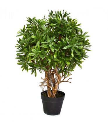 45cm Fire Retardant Mini Ficus Topiary Ball Plant