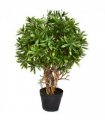 45cm Fire Retardant Mini Ficus Topiary Ball Plant