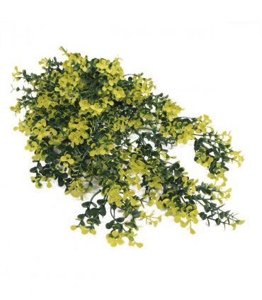 Pack of 6 x Hanging UV and Fire Resistant Artificial Variegated Plant 76cm