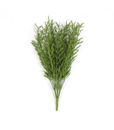 Pack of 6 x 40cm Fire Resistant Artificial Foliage Grass Stem