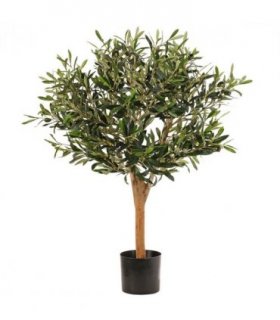 90cm Artificial Deluxe Olive Tree