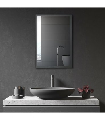 kleankin Wall Mounted Bathroom Cabinet with Mirror and Storage Shelves