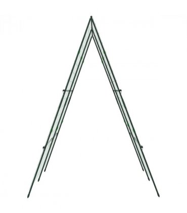 Outsunny A-Frame Trellis Plant Support for Vegetables, Flowers, Fruit
