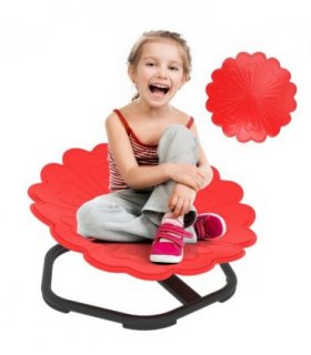 AIYAPLAY Sensory Spinning Chair, Kids Swivel Chair, Red