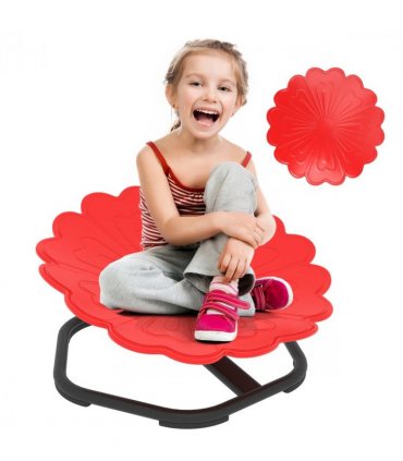 AIYAPLAY Sensory Spinning Chair, Kids Swivel Chair, Red