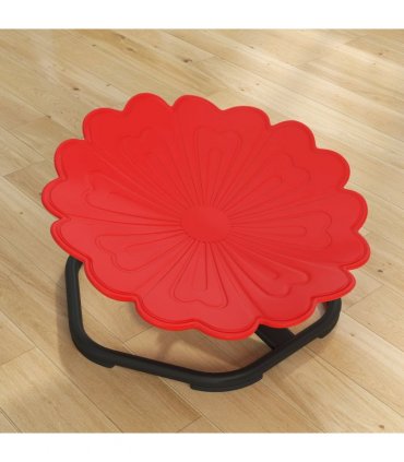 AIYAPLAY Sensory Spinning Chair, Kids Swivel Chair, Red