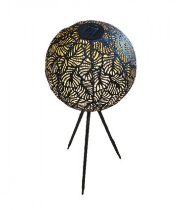 Solar Free Standing Leaf Effect Sphere