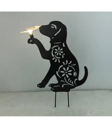 Dog Design Solar Stake Light