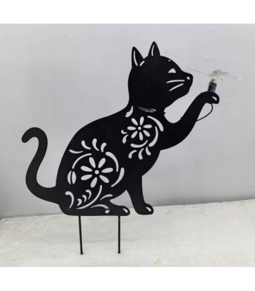 Cat Design Solar Stake light