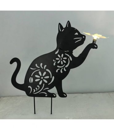 Cat Design Solar Stake light