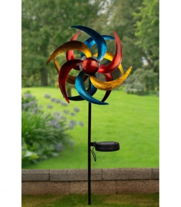Solar Colourful Windmill