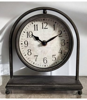 Elegant Silent Sweep Mantel Clock – Quiet Tabletop Timepiece with Modern Functionality, Timeless Classic Design for Living Room, Office & Bedroom for Peaceful Spaces (20CM Black Mantel Clock)