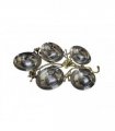 33CM BRASS FRUIT BOWLS