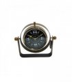 Silent Sweep Black Mantel Clock – Elegant Tabletop Timepiece with Quiet Operation, Sleek Design, and Easy-to-Read Face for Living Room, Bedroom, Office, or Home Décor (22 cm – Roman Numeral Dial)