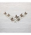 Elegant & Sophisticated Gold Butterfly Wall-Mounted Candle Holder – Luxurious Metal Art Deco Sconce with Intricate Wings Design for Home, Living Room, or Bedroom Wall Décor & Gift (79CM)
