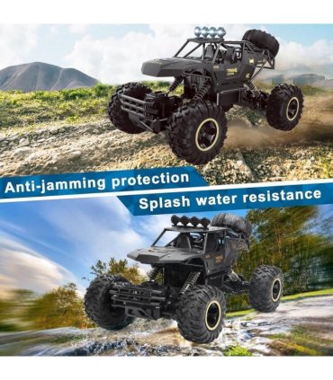 2025 NEW 4DRC 1:12 Rock Crawler Rechargeable Off Road Truck 4WD , Metal Shell LED Headlights RC Remote Control Off Road Car Truck,Logistics is randomly sent by UPS/USPS/FEDEX/Amazon Logistics/EVRI