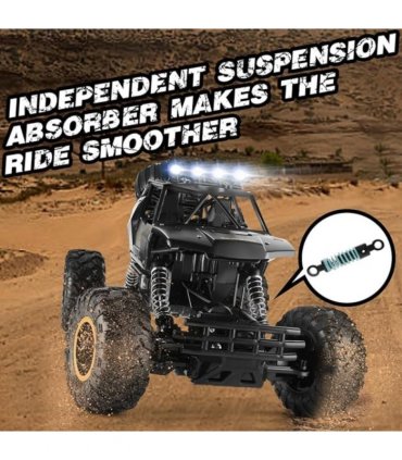2025 NEW 4DRC 1:12 Rock Crawler Rechargeable Off Road Truck 4WD , Metal Shell LED Headlights RC Remote Control Off Road Car Truck,Logistics is randomly sent by UPS/USPS/FEDEX/Amazon Logistics/EVRI