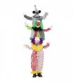 Outsunny Sound Activated Stackable Halloween Animatronics Clowns