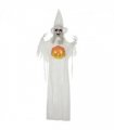 HOMCOM Standing Witch Prop Life Size with Sound and Motion Activated