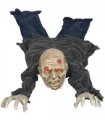 HOMCOM 5.2ft Halloween Outdoor Decoration Crawling Zombie, Sound Activated