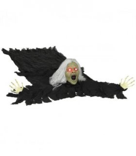 Outsunny 183 cm Life Size Scary Halloween Decorations, Battery Operated
