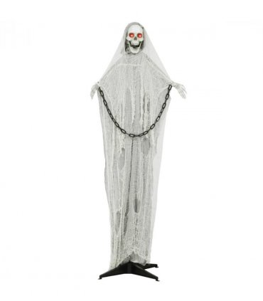 Outsunny 183 cm Life Size Scary Halloween Decorations, Battery Operated