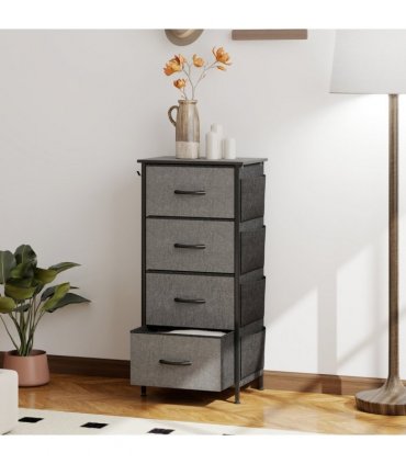 Wood Storage Chest of Drawers