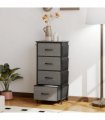 Wood Storage Chest of Drawers