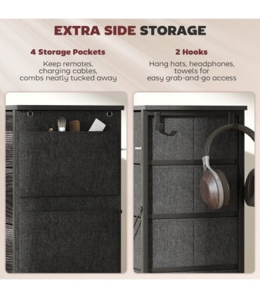 Wood Storage Chest of Drawers