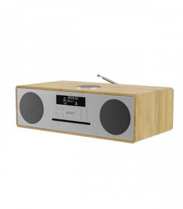 Majority Oakington OAK Music System CD Player/Dab Radio/ Bluetooth