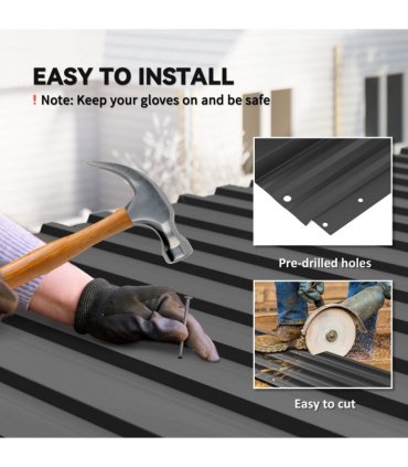 Corrugated Steel Roof Sheet Panels