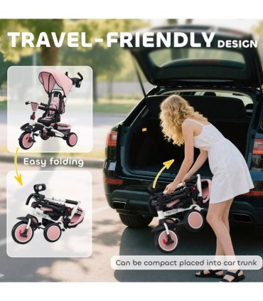 Kids Trike with Adjustable Backrest