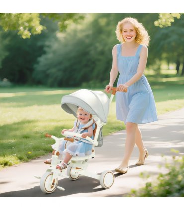 Kids Trike with Adjustable Backrest