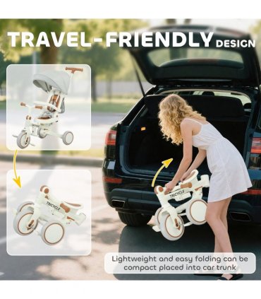 Kids Trike with Adjustable Backrest
