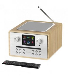 MAJORITY HOMERTON 2 MUSIC SYSTEM OAK