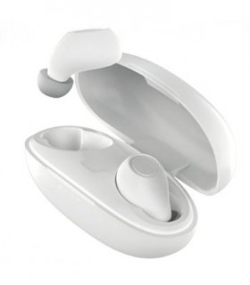 MAJORITY TRU BIO EARBUDS CLEAR WHITE