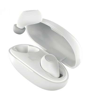 MAJORITY TRU BIO EARBUDS CLEAR WHITE