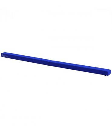 HOMCOM 2.1m Balance Beam Trainer Fold Performance Gymnastics, Blue