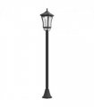 Outsunny 1.3 m LED Garden Lamp Post Light, Waterproof IP44, Cool White
