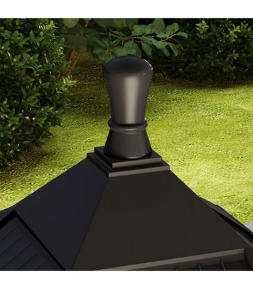 Outsunny 1.3 m LED Garden Lamp Post Light, Waterproof IP44, Cool White