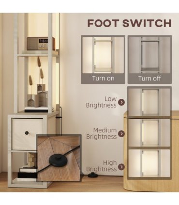 Bathroom Storage Cabinet-White