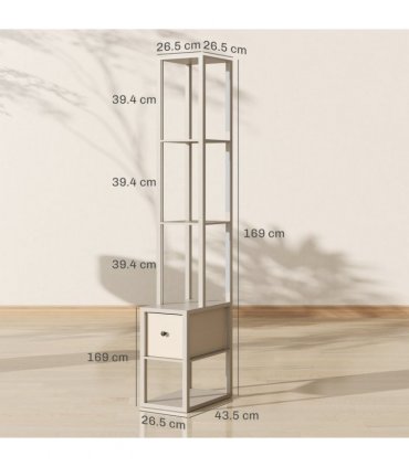 Bathroom Storage Cabinet-White