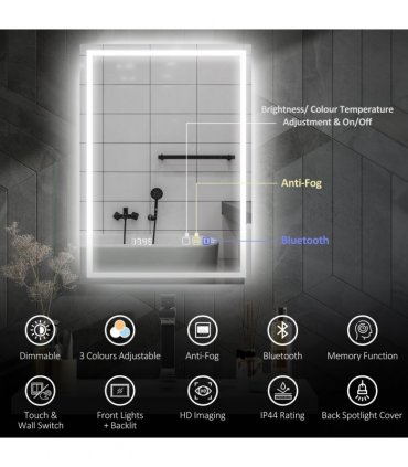 Bathroom Cabinet with Mirror