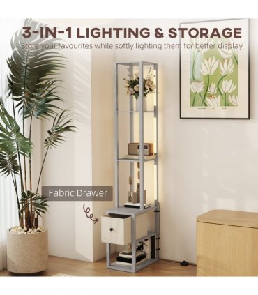 Bathroom Storage Cabinet-White