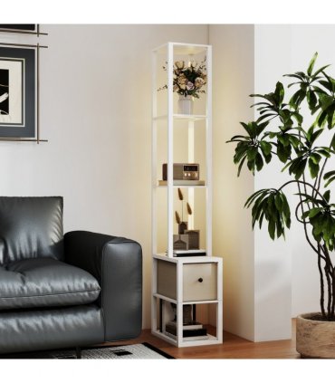 Bathroom Storage Cabinet-White