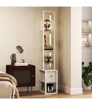 Bathroom Storage Cabinet-White